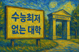 수능 최저없는 대학