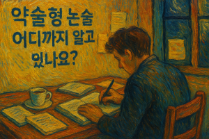 약술형 논술